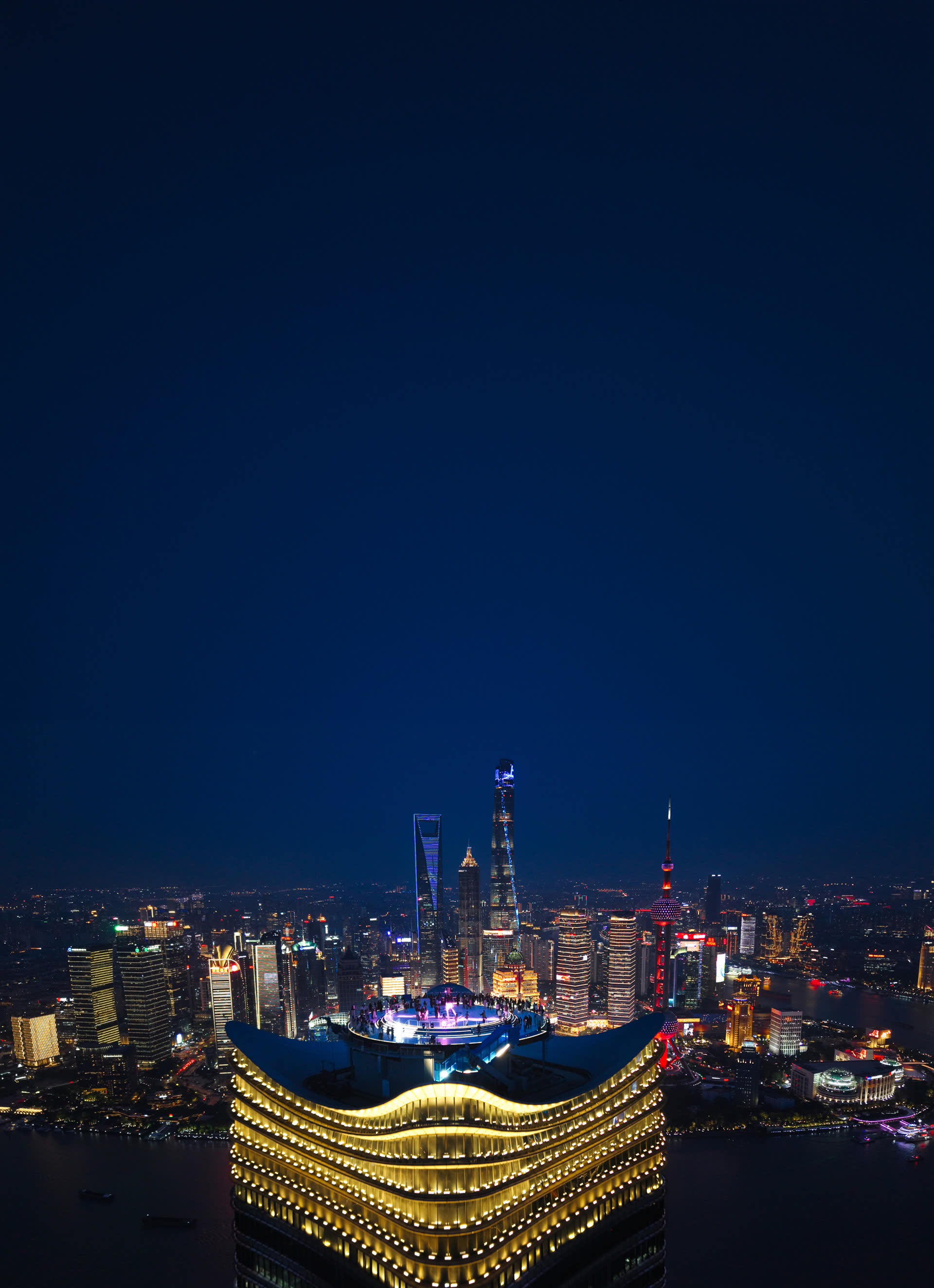 Looking East: The Iconic Skyline